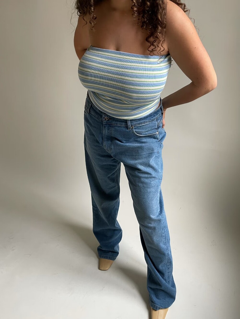 Djerf Avenue Slushy Popsicle Tube Top size XXS